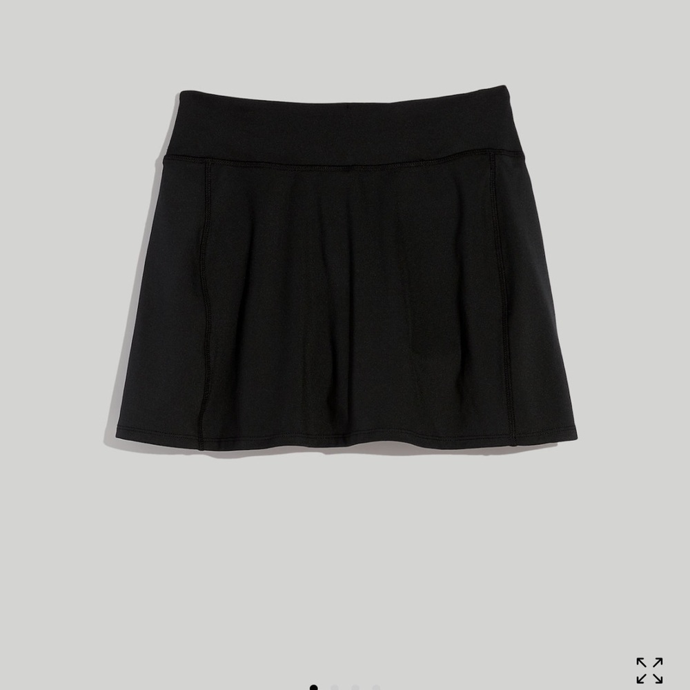 Madewell MWL Black Athletic Skirt